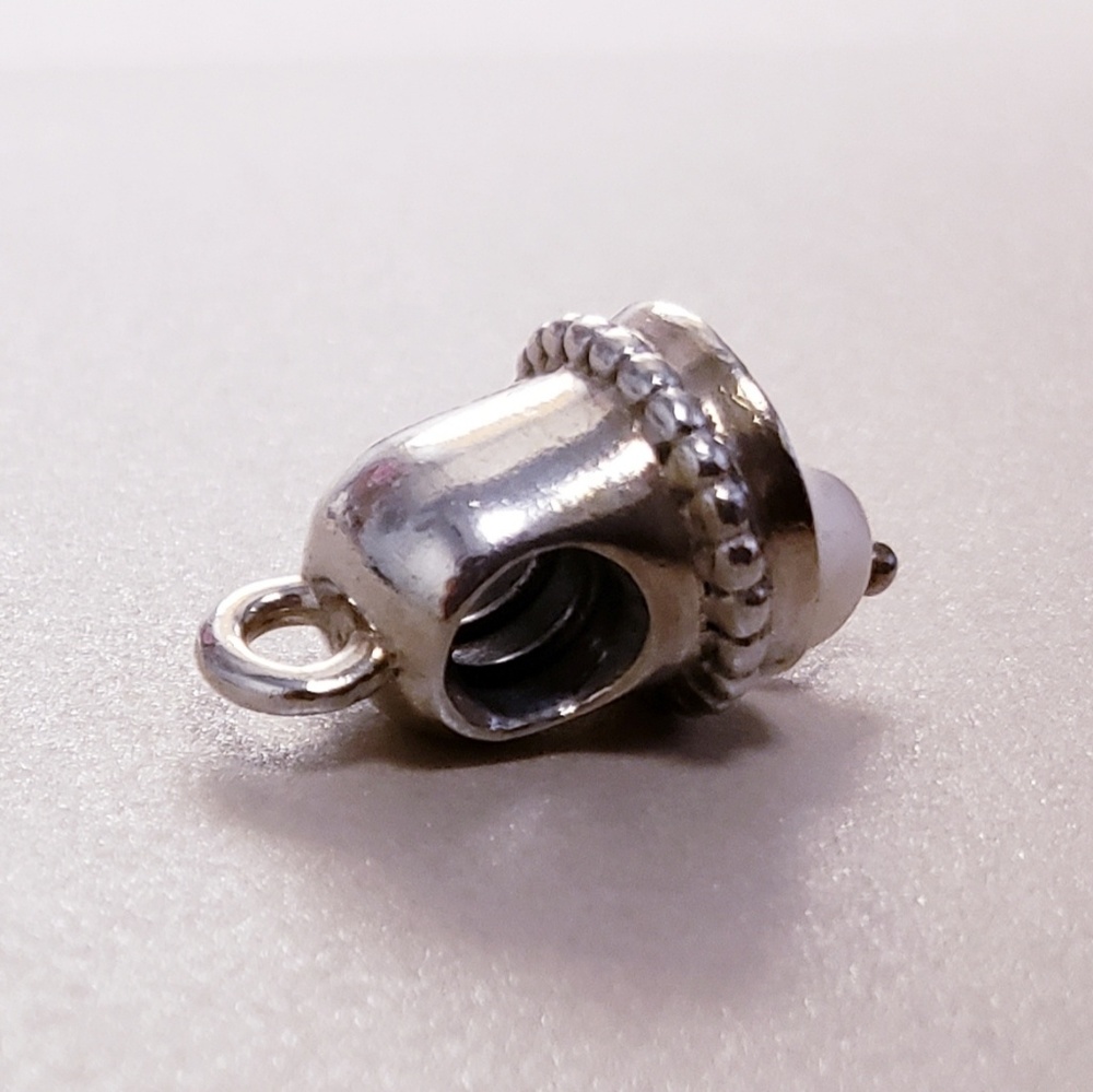 Authentic Pandora Retired Wedding Bell Charm - Picture 4 of 7